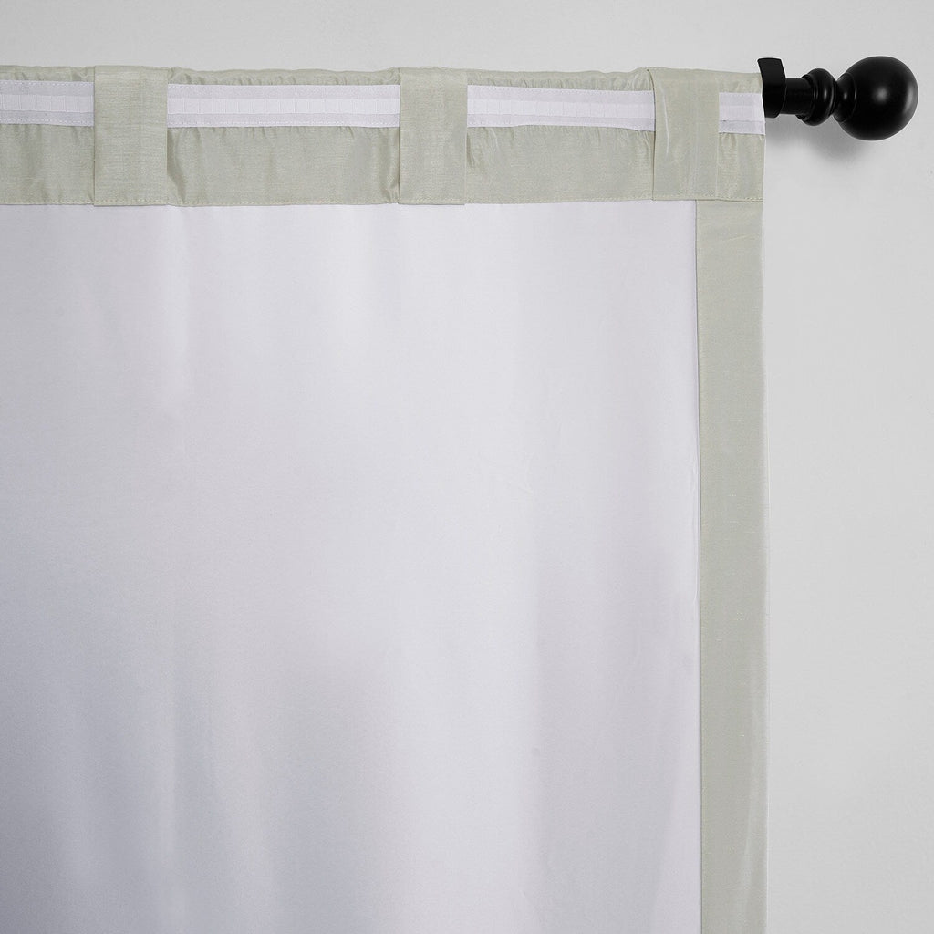 Rideaux occultants thermiques texturés en fausse soie Dupioni Exclusive Fabrics (1 panneau)