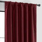 Rideaux occultants thermiques texturés en fausse soie Dupioni Exclusive Fabrics (1 panneau)