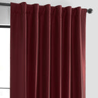 Rideaux occultants thermiques texturés en fausse soie Dupioni Exclusive Fabrics (1 panneau)