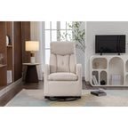 Fauteuil à bascule pivotant en tissu Gilder Chair