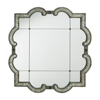Miroir mural argenté antique Fantina par iNSPIRE Q Classic