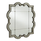 Miroir mural argenté antique Fantina par iNSPIRE Q Classic