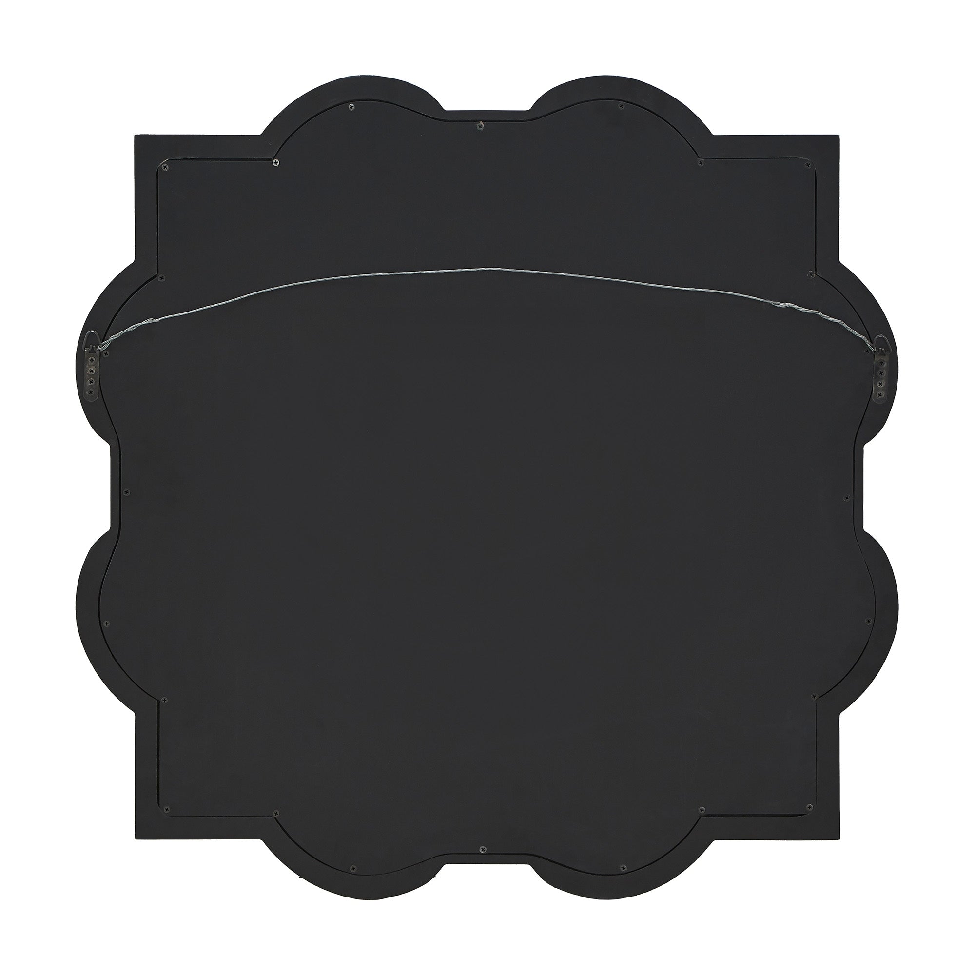 Miroir mural argenté antique Fantina par iNSPIRE Q Classic