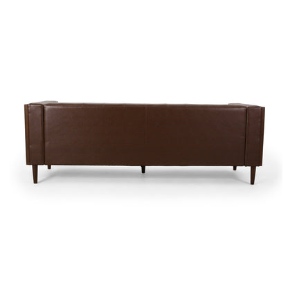 Canapé capitonné moderne Faraway avec coussins décoratifs par Christopher Knight Home