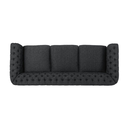Canapé 3 places capitonné Farhart par Christopher Knight Home