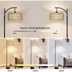 Lampadaires de ferme avec télécommande et ampoule à intensité variable