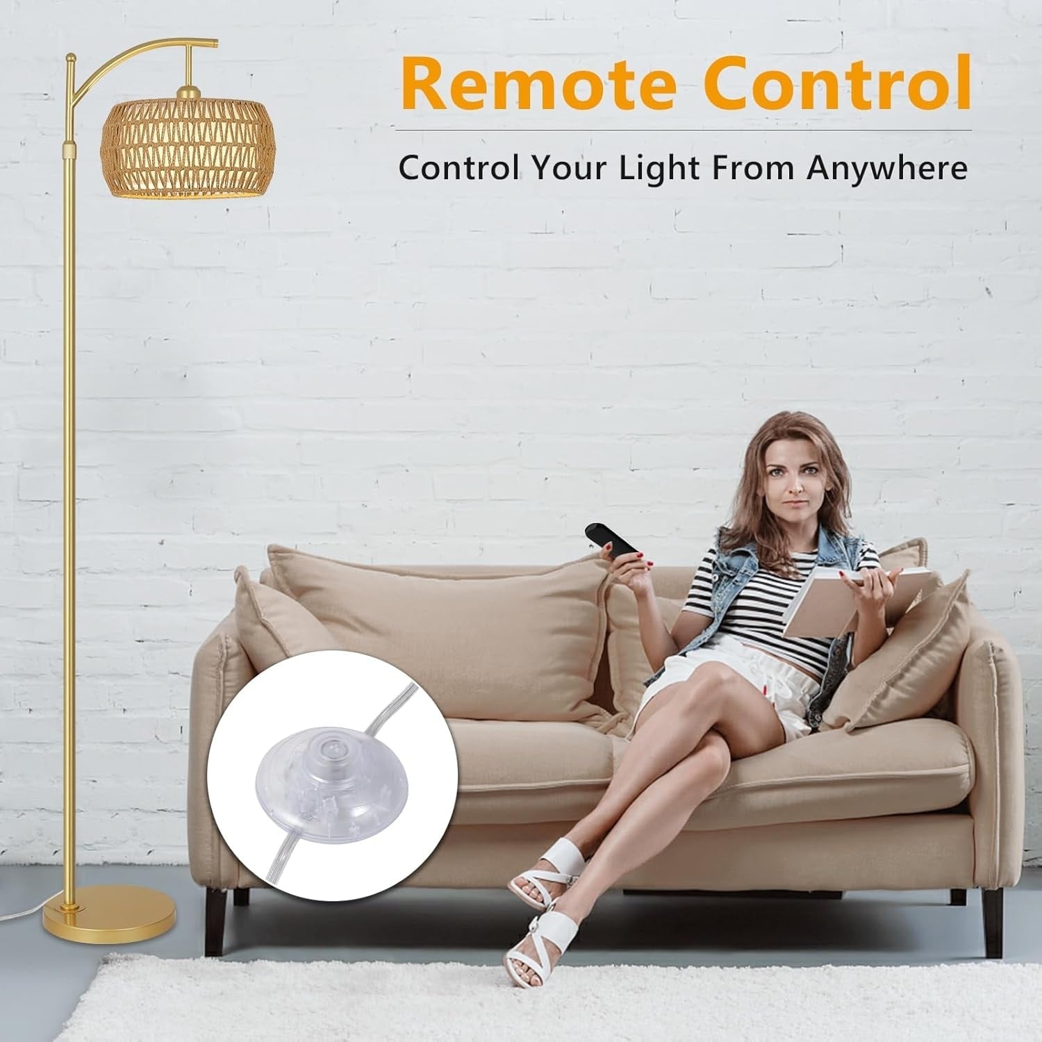 Lampadaires de ferme avec télécommande et ampoule à intensité variable