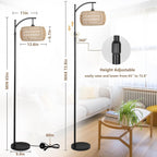 Lampadaires de ferme avec télécommande et ampoule à intensité variable