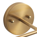 Luminaire de salle de bain Farmhouse Gold à 3 lumières en verre sur miroir