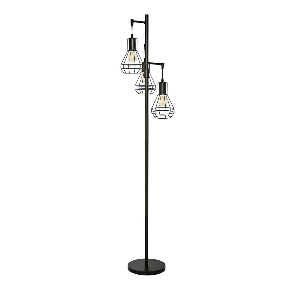 Lampadaire industriel de ferme, lampe haute sur pied pour arbre