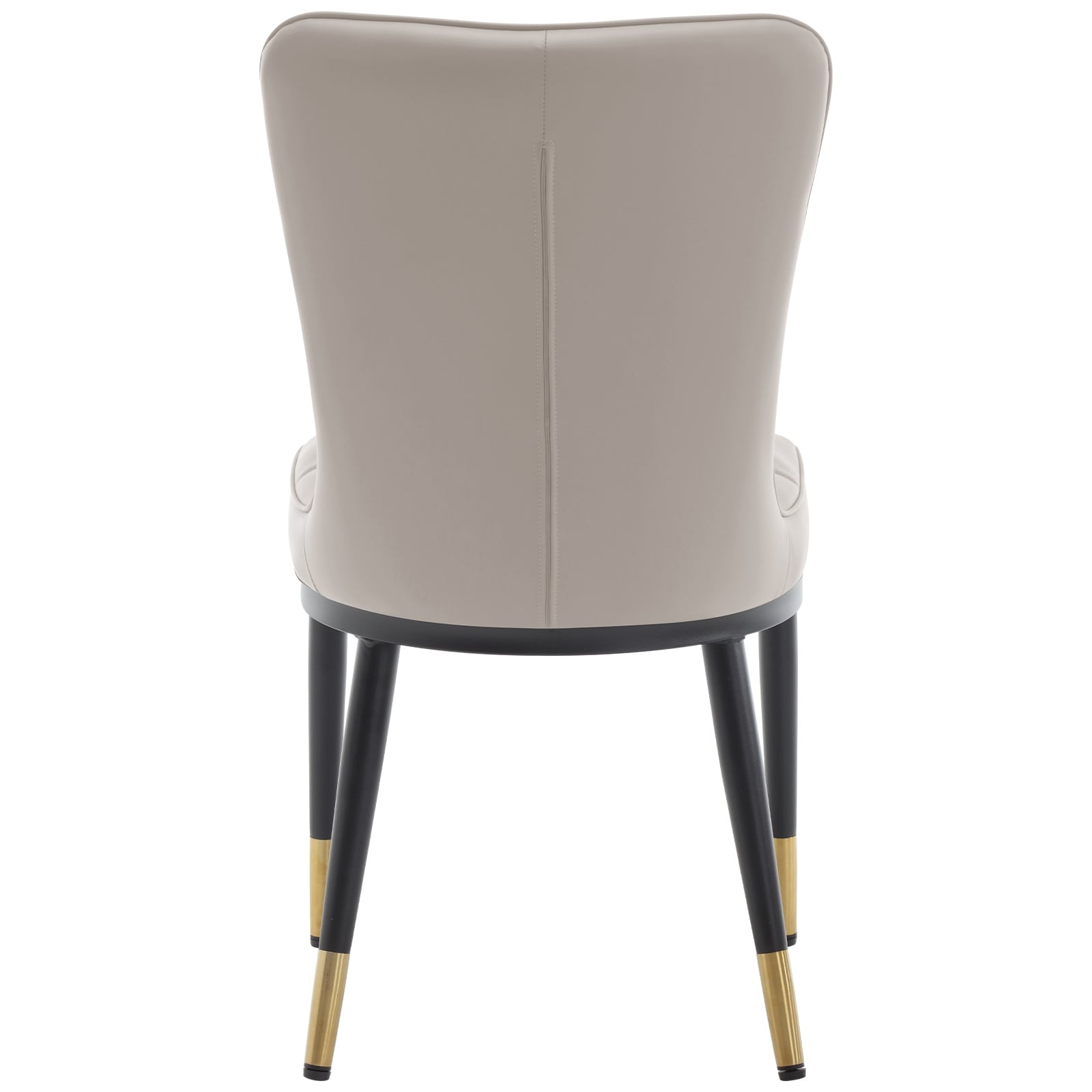 Lot de 2/4 chaises de salle à manger rembourrées en similicuir
