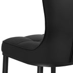 Lot de 2/4 chaises de salle à manger rembourrées en similicuir