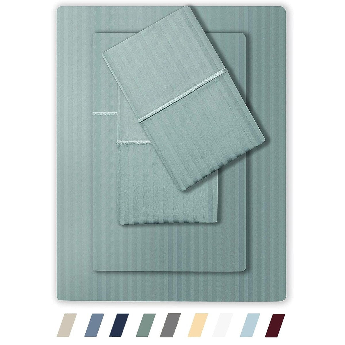 Ensemble de draps Feather &amp; Stitch 500 fils