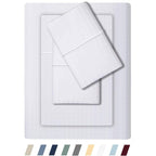 Ensemble de draps Feather &amp; Stitch 500 fils