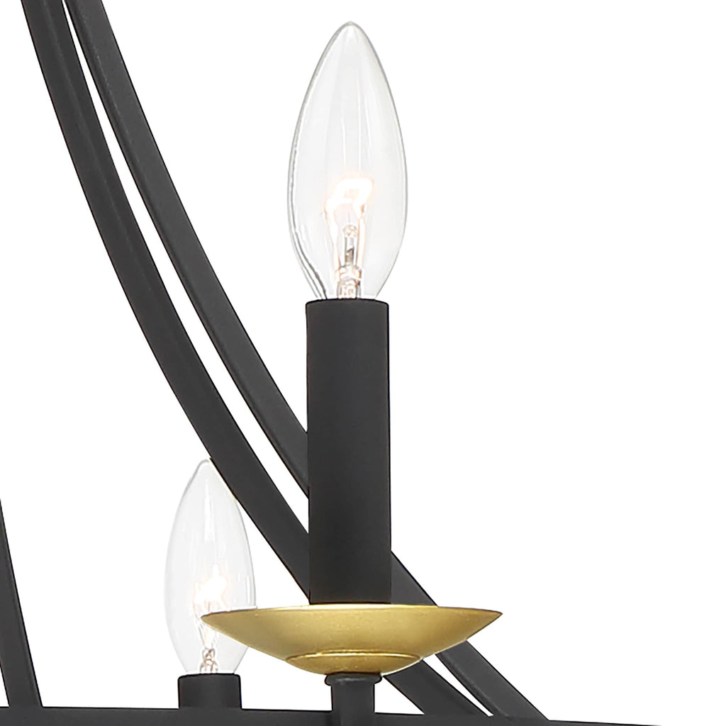 Lustre Fidenza à 12 lumières, style Empire, style ferme moderne, avec roue de chariot et UL - D40'' * H135''