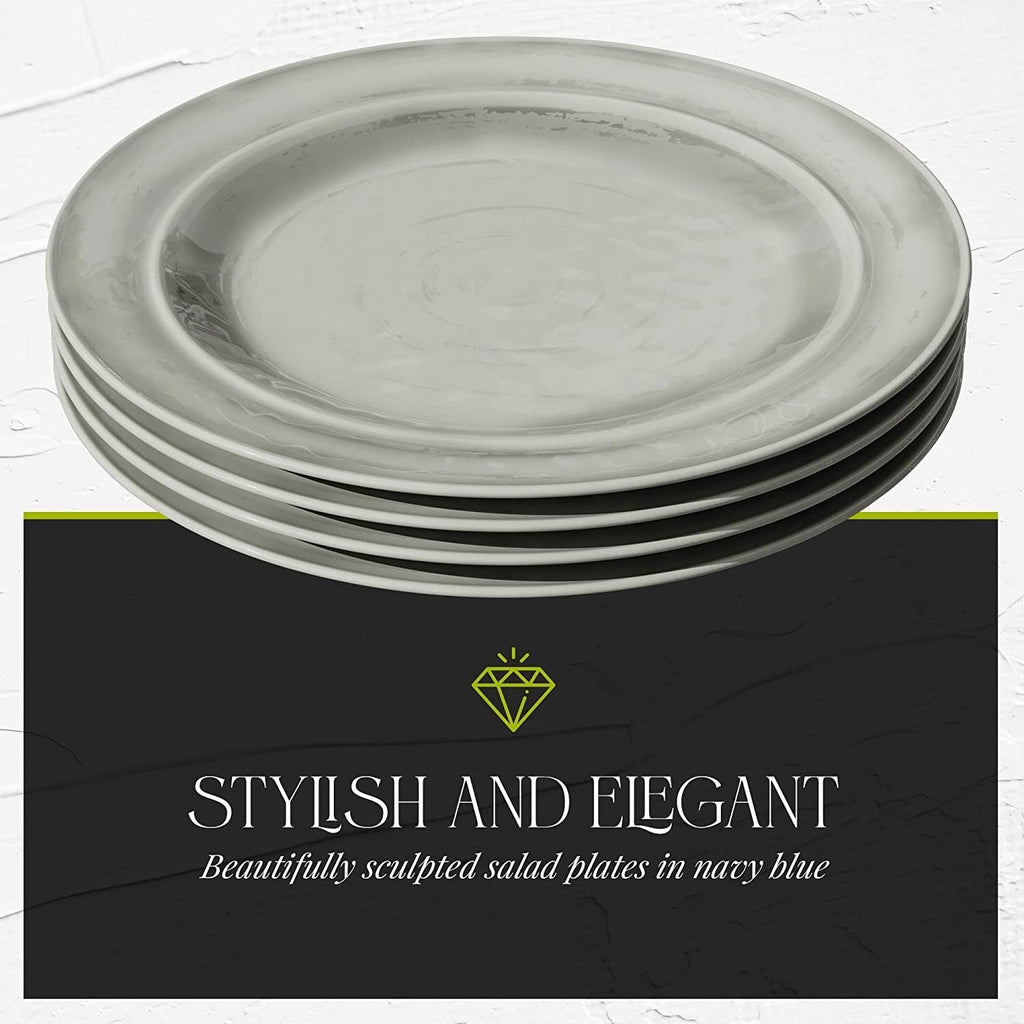 Assiettes à salade légères en mélamine Fifth Avenue, lot de 4 - 28 cm