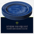 Assiettes à salade légères en mélamine Fifth Avenue, lot de 4 - 28 cm