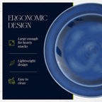 Assiettes à salade légères en mélamine Fifth Avenue, lot de 4 - 28 cm