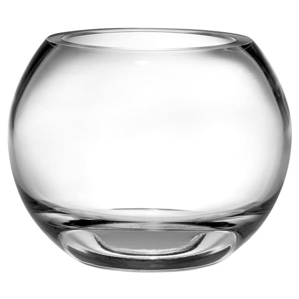 Bol à roses en verre soufflé à la bouche de haute qualité, de style européen