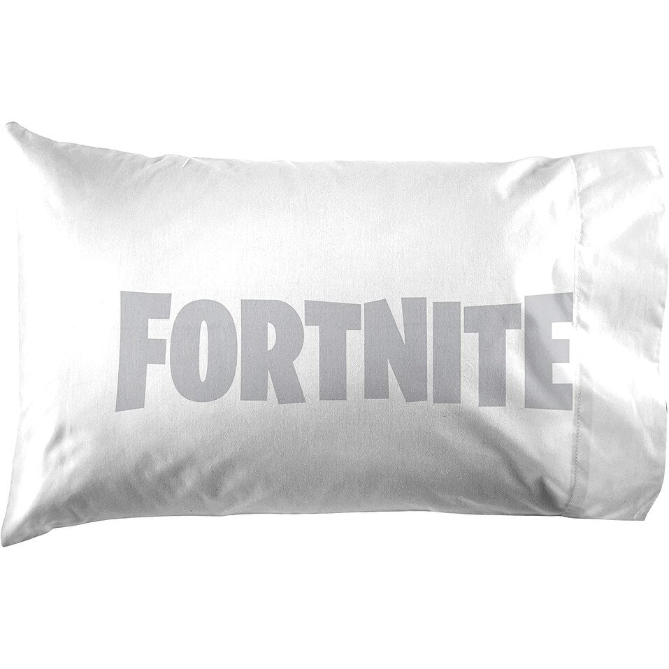Parure de draps Fortnite Neon Stripe pour enfants 100 % microfibre