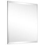 Miroir mural biseauté sans cadre à prisme - Carré/Rectangulaire - Transparent