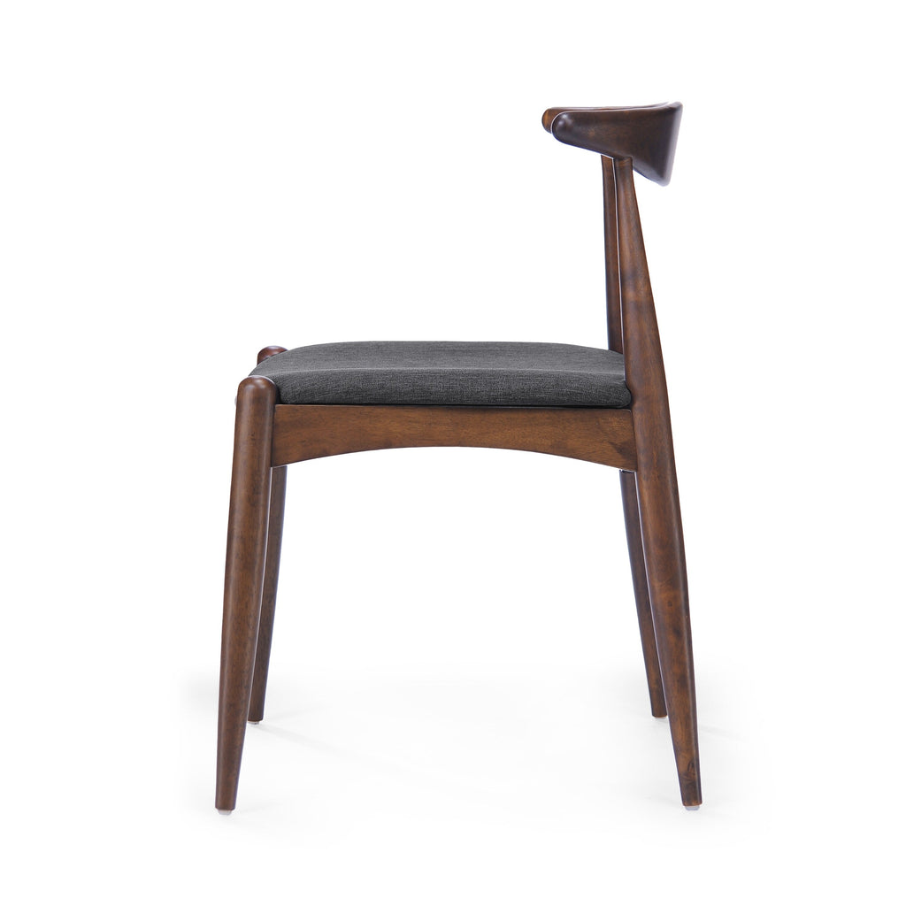 Chaises de salle à manger modernes du milieu du siècle Francie (lot de 2) par Christopher Knight Home - 20,50 l x 20,25 L x 29,75 H