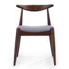 Chaises de salle à manger modernes du milieu du siècle Francie (lot de 2) par Christopher Knight Home - 20,50 l x 20,25 L x 29,75 H