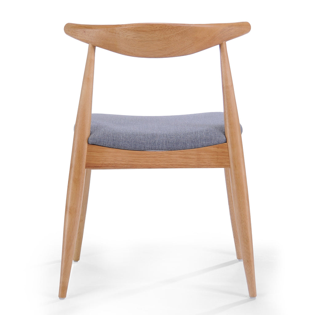 Chaises de salle à manger modernes du milieu du siècle Francie (lot de 2) par Christopher Knight Home - 20,50 l x 20,25 L x 29,75 H
