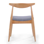 Chaises de salle à manger modernes du milieu du siècle Francie (lot de 2) par Christopher Knight Home - 20,50 l x 20,25 L x 29,75 H