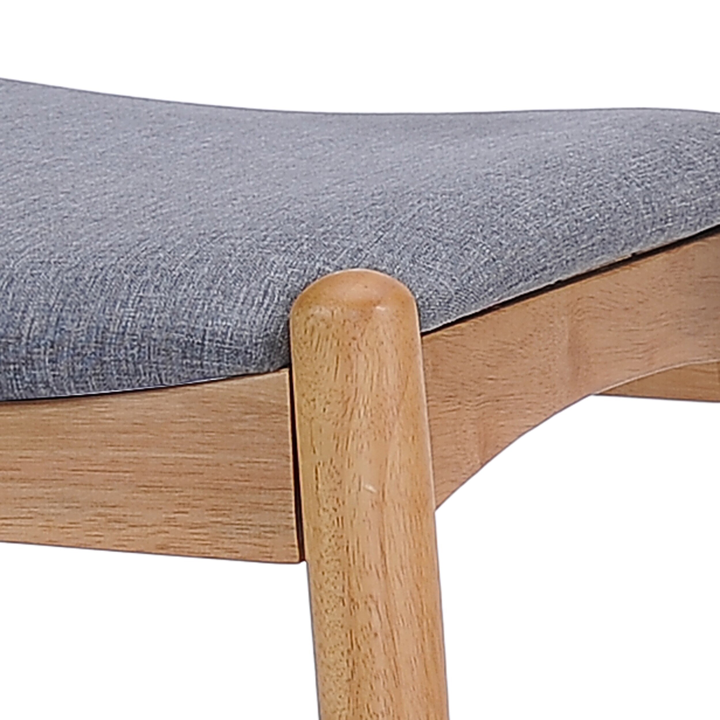 Chaises de salle à manger modernes du milieu du siècle Francie (lot de 2) par Christopher Knight Home - 20,50 l x 20,25 L x 29,75 H