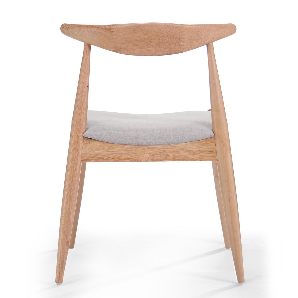 Chaises de salle à manger modernes du milieu du siècle Francie (lot de 2) par Christopher Knight Home - 20,50 l x 20,25 L x 29,75 H