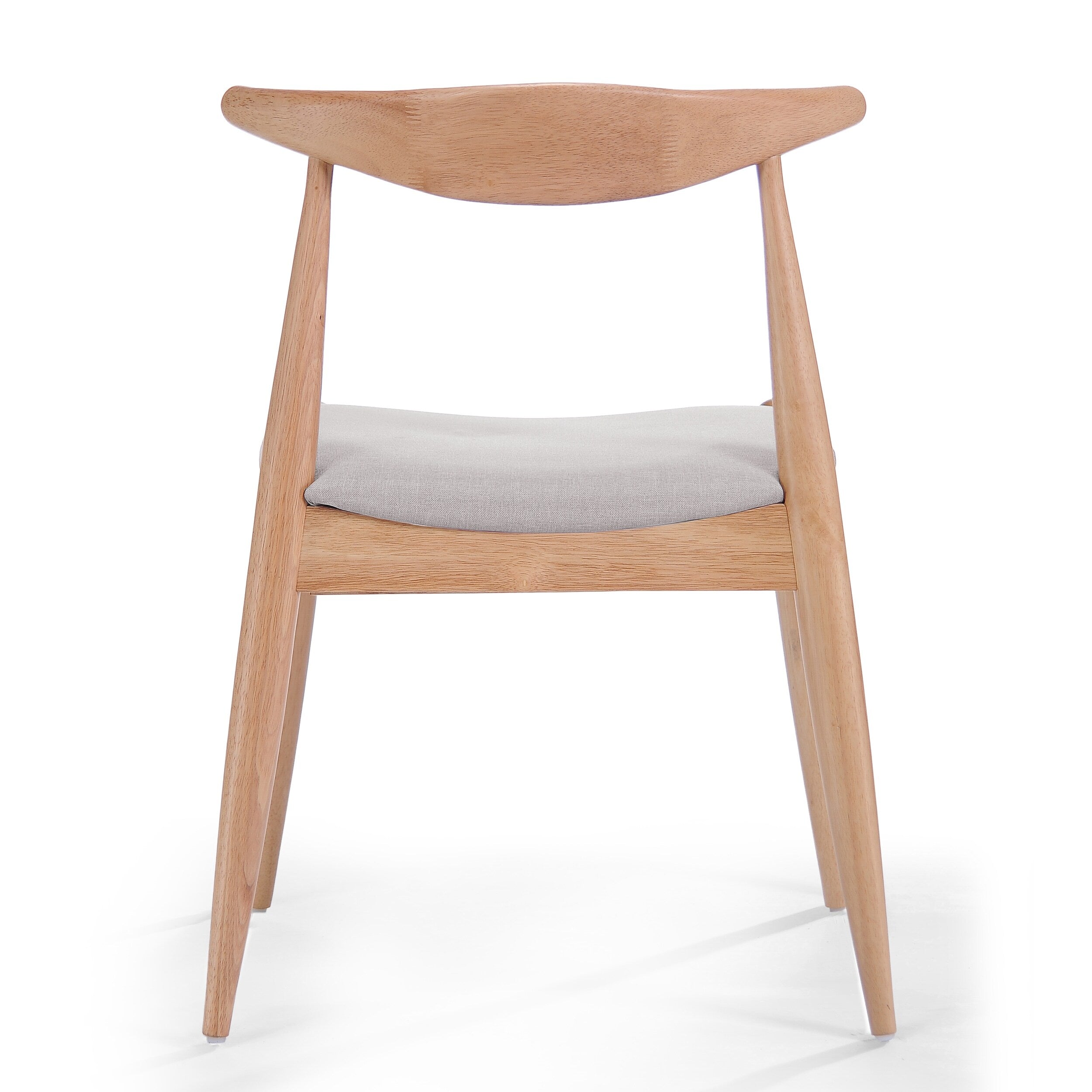 Chaises de salle à manger modernes du milieu du siècle Francie (lot de 2) par Christopher Knight Home - 20,50 l x 20,25 L x 29,75 H