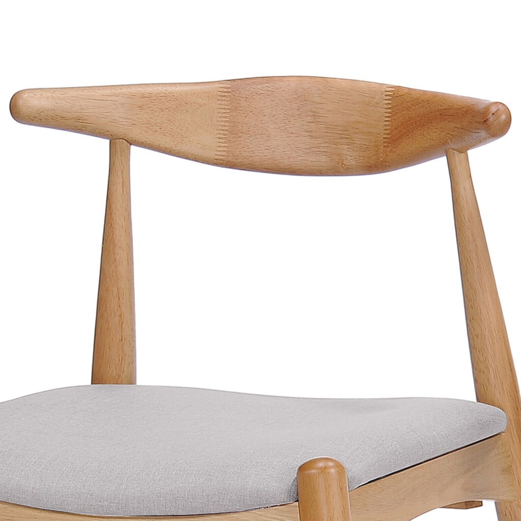 Chaises de salle à manger modernes du milieu du siècle Francie (lot de 2) par Christopher Knight Home - 20,50 l x 20,25 L x 29,75 H
