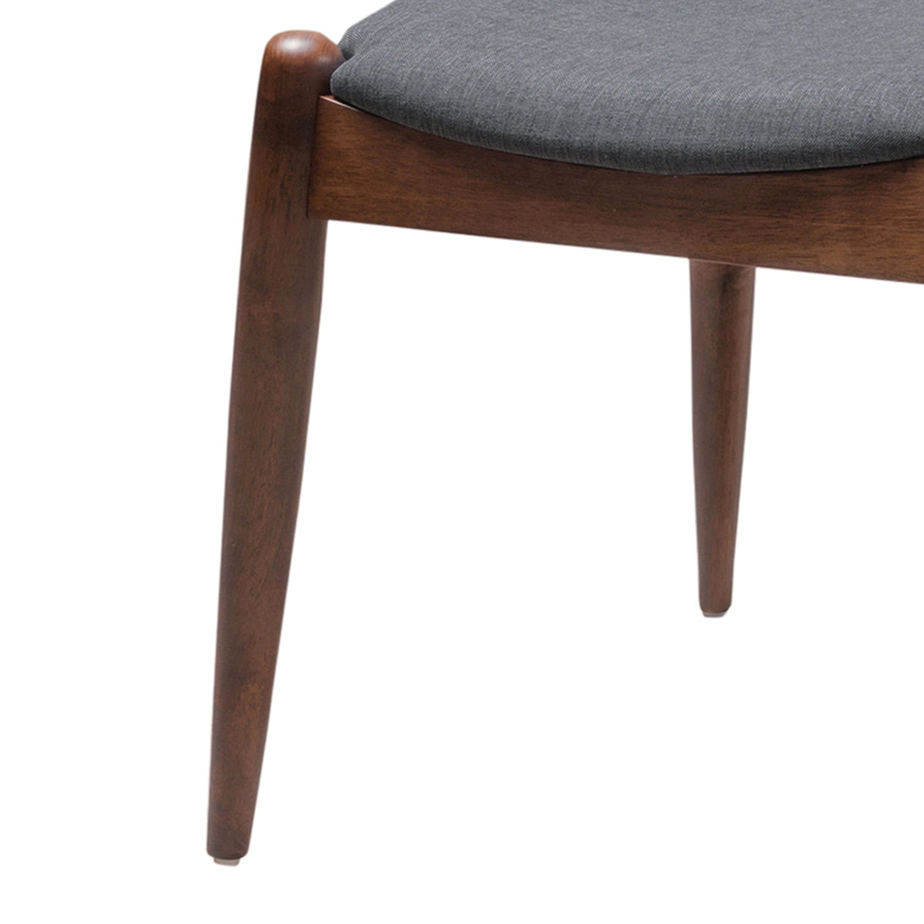 Chaises de salle à manger modernes du milieu du siècle Francie (lot de 2) par Christopher Knight Home - 20,50 l x 20,25 L x 29,75 H