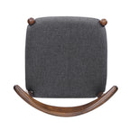 Chaises de salle à manger modernes du milieu du siècle Francie (lot de 2) par Christopher Knight Home - 20,50 l x 20,25 L x 29,75 H