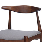 Chaises de salle à manger modernes du milieu du siècle Francie (lot de 2) par Christopher Knight Home - 20,50 l x 20,25 L x 29,75 H
