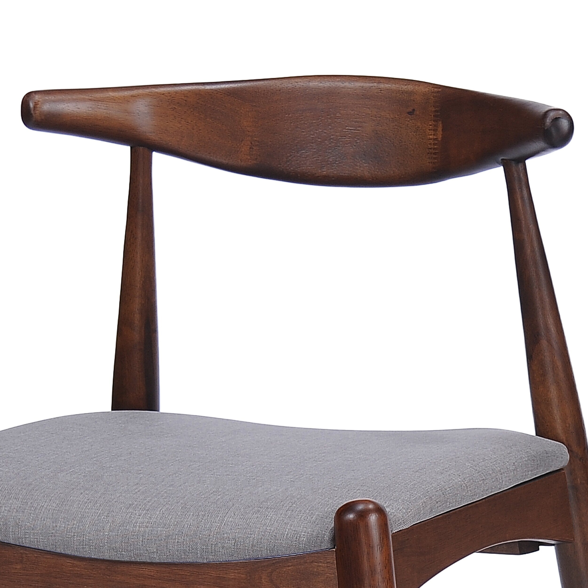 Chaises de salle à manger modernes du milieu du siècle Francie (lot de 2) par Christopher Knight Home - 20,50 l x 20,25 L x 29,75 H