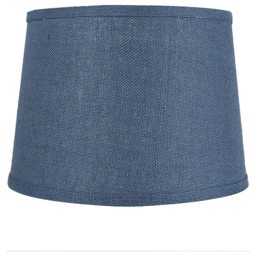 Abat-jour tambour en toile de jute, taille inférieure 12 à 16