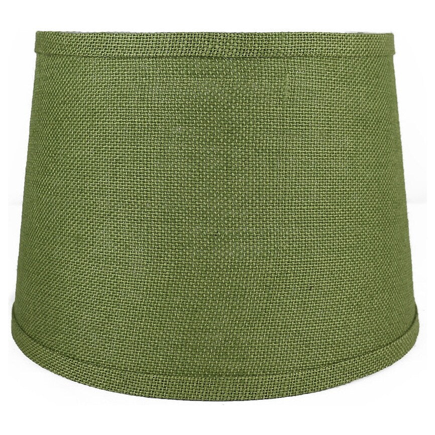 Abat-jour tambour en toile de jute, taille inférieure 12 à 16