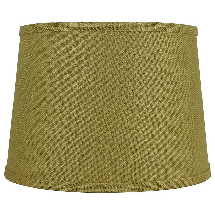 Abat-jour tambour en toile de jute, taille inférieure 12 à 16