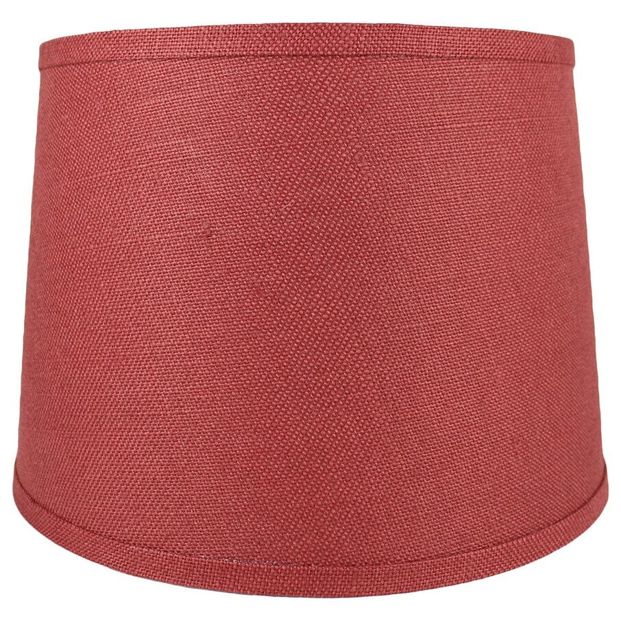 Abat-jour tambour en toile de jute, taille inférieure 12 à 16
