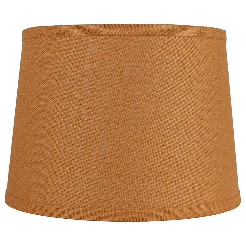 Abat-jour tambour en toile de jute, taille inférieure 12 à 16