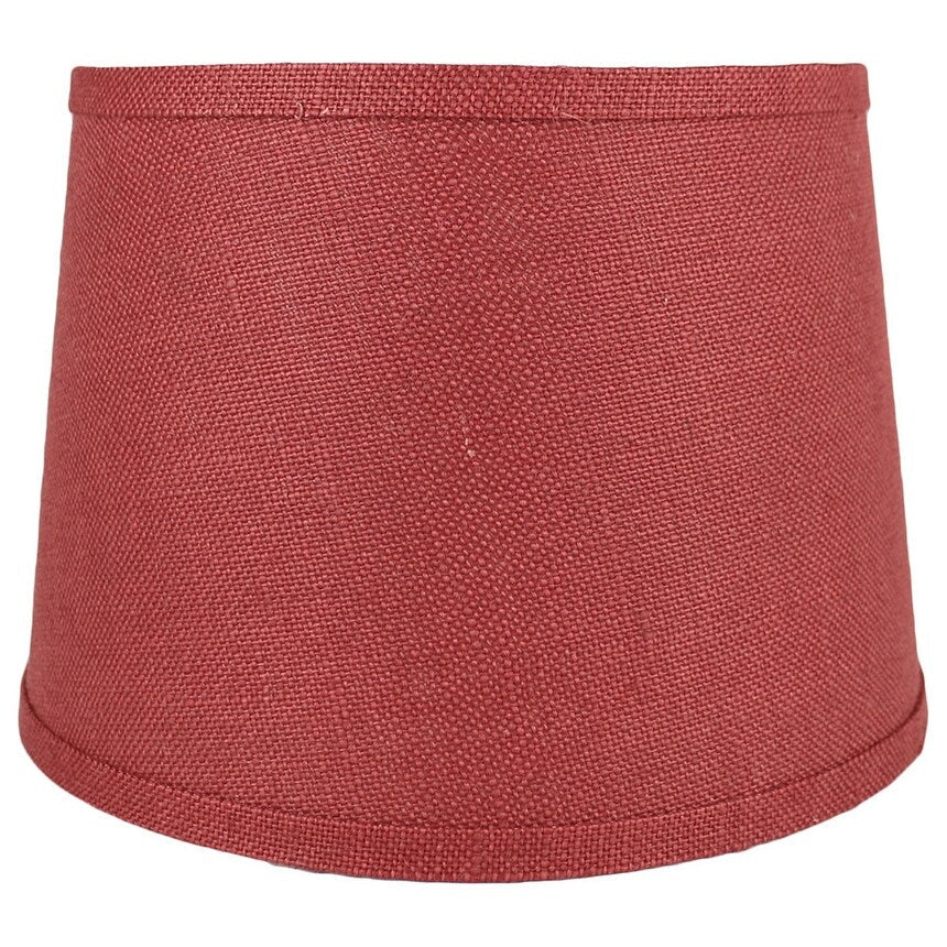 Abat-jour tambour en toile de jute, taille inférieure 12 à 16