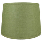 Abat-jour tambour en toile de jute, taille inférieure 12 à 16