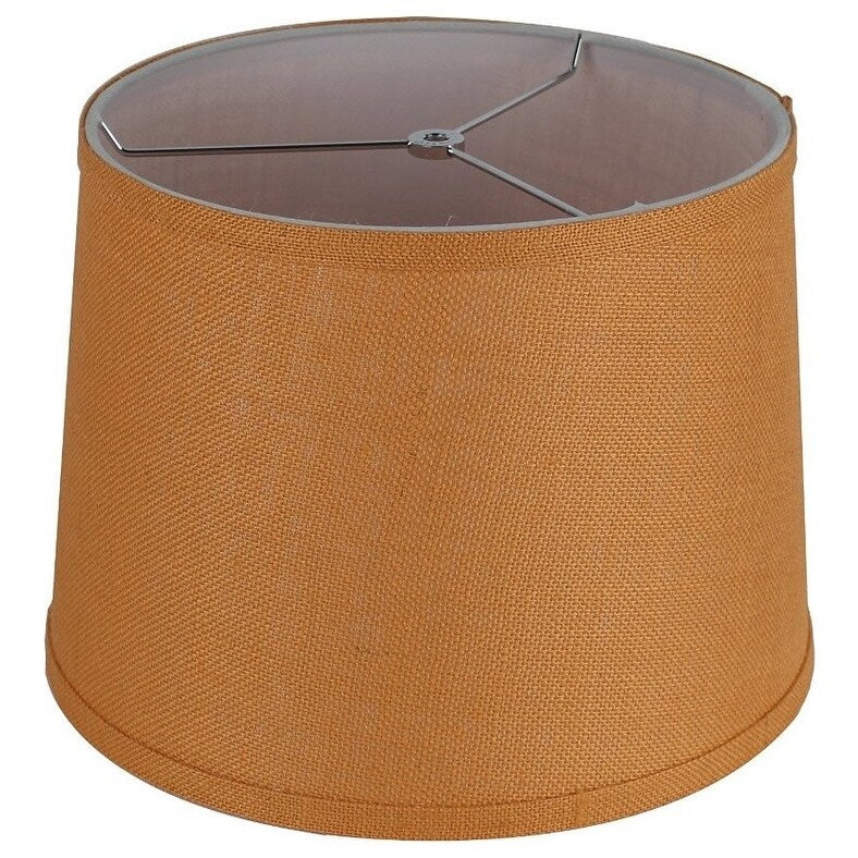 Abat-jour tambour en toile de jute, taille inférieure 12 à 16