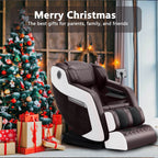 Fauteuil de massage complet du corps, fauteuil inclinable à gravité zéro, massage par thermothérapie, système de massage à air et techniques de shiatsu et de pétrissage