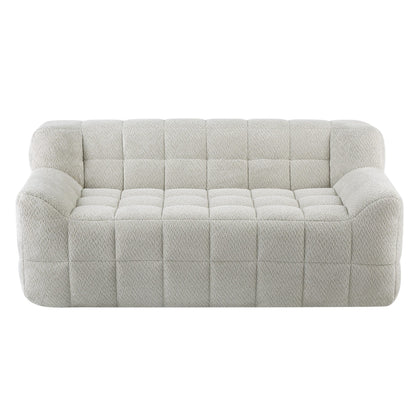 Canapé modulaire à compression complète de style simplifié