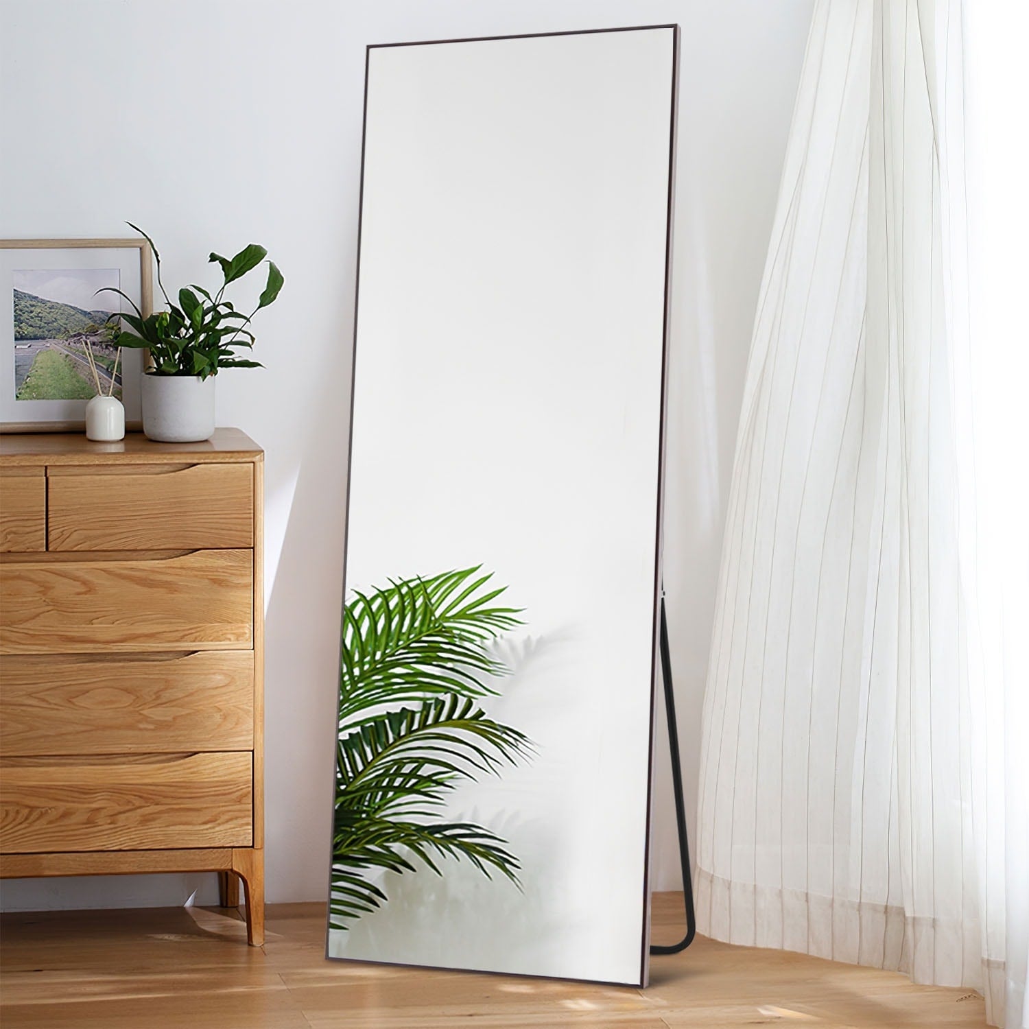 Miroir pleine longueur Grand miroir mural Miroir intégral