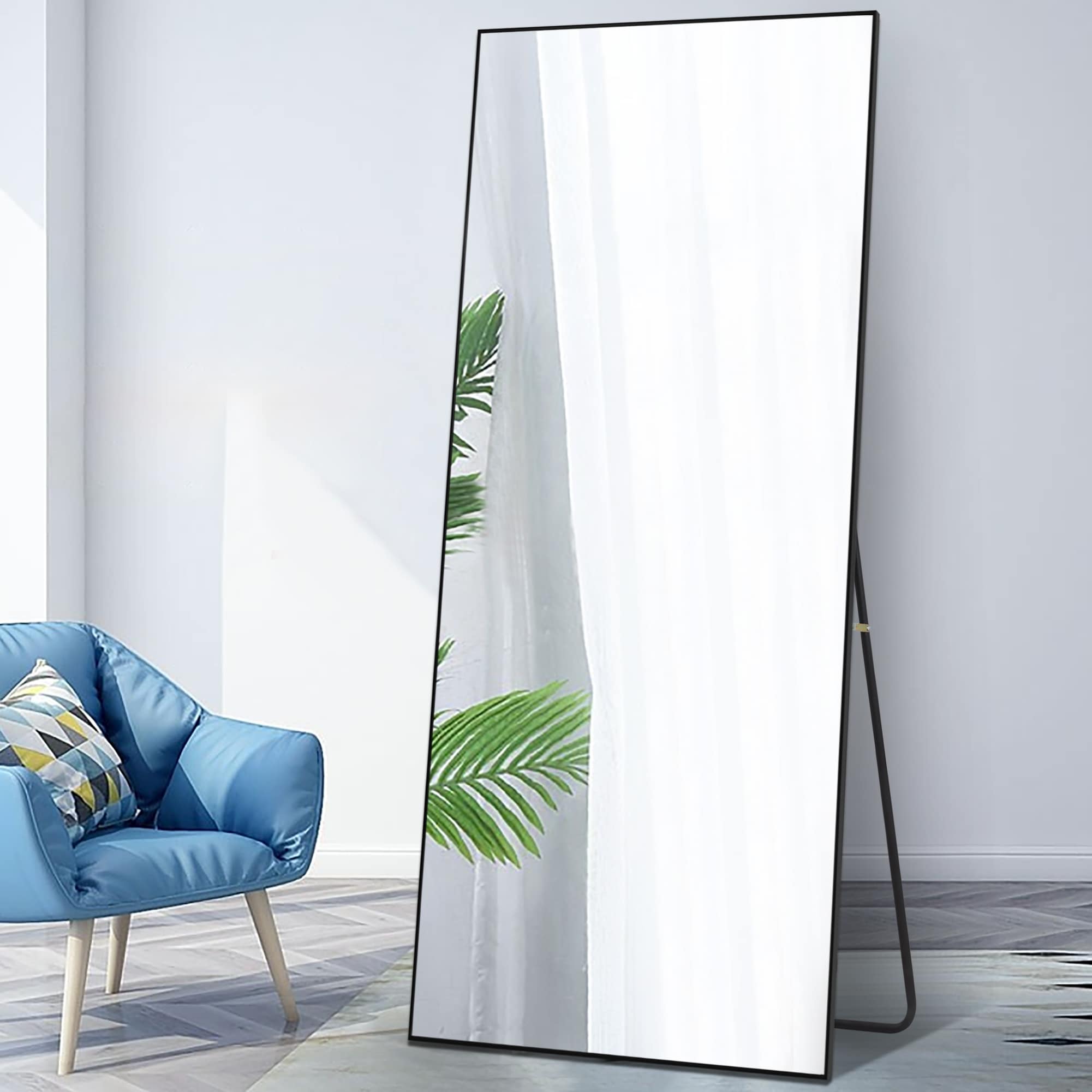 Miroir pleine longueur Grand miroir mural Miroir intégral