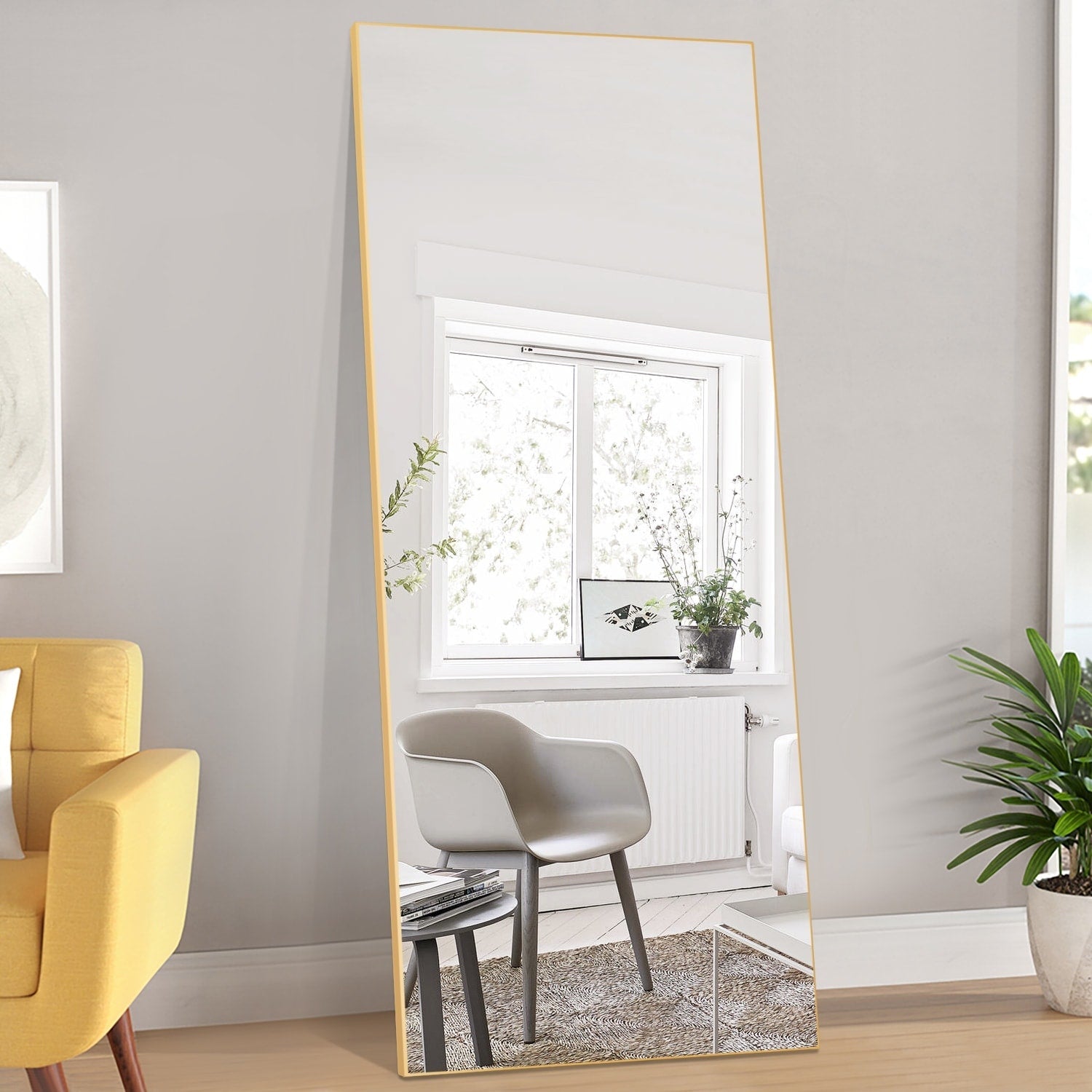 Miroir pleine longueur Grand miroir mural Miroir intégral